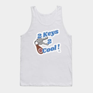 Two Keys 2 Cool Classic Car Fun Tank Top